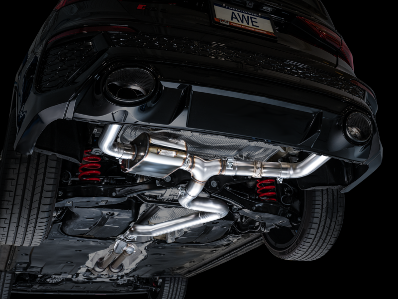 AWE Tuning Audi 22-23 8Y RS3 Cat-Back SwitchPath Exhaust (No Tips) AWE Tuning