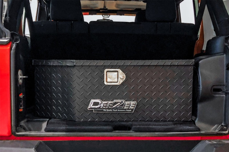 Deezee 07-23 Jeep JK/JL Tool Box - Specialty Jeep Box Wide (Txt Blk)