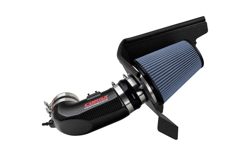 Corsa BLACK / CARBON FIBER AIR INTAKE | 2017-2023 CHEVROLET CAMARO ZL1