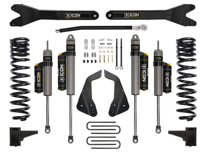 ICON 05-07 Ford F250/F350 4.5in Stage 4 Suspension System w/ Radius Arms