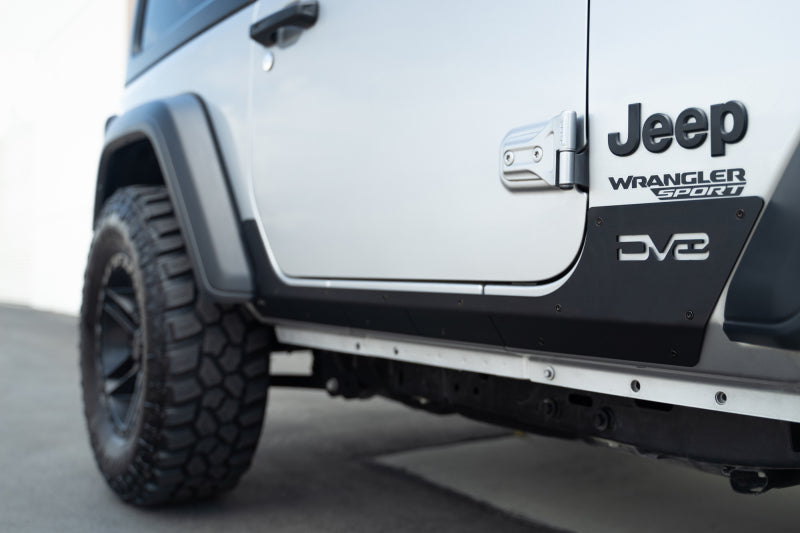 DV8 Offroad 18-25 Jeep Wrangler JL Rock Skins (2 Door Only)SRJL-29