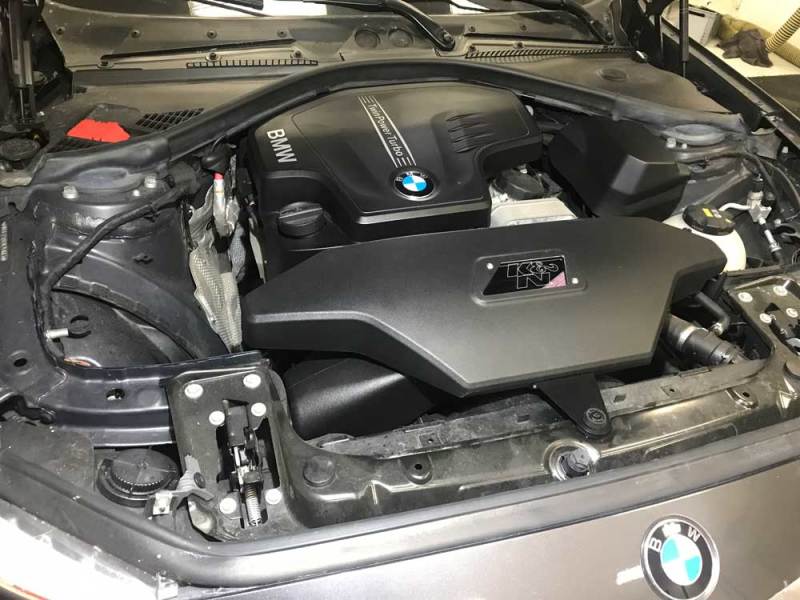 K&N BMW 2-3-4 Series N20 Engine Performance Air Intake System K&N Engineering