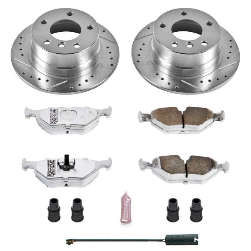 Power Stop 96-02 BMW Z3 Rear Z26 Street Warrior Brake Kit PowerStop