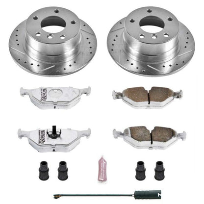 Power Stop 96-02 BMW Z3 Rear Z26 Street Warrior Brake Kit PowerStop