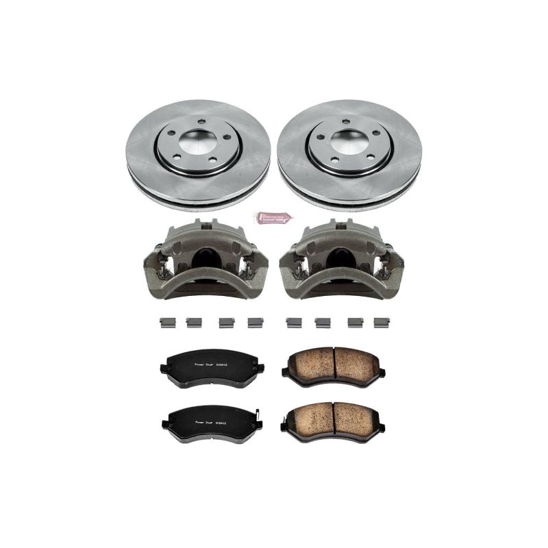 Power Stop 03-07 Chrysler Town and Country Front Autospecialty Brake Kit w/Calipers PowerStop