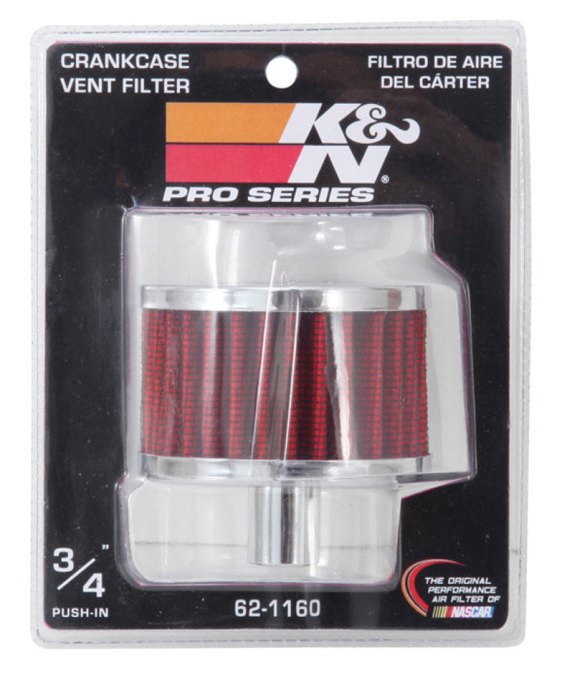 K&N Filter 3/4in Vent 3in Diameter 2in Height K&N Engineering