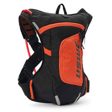 Load image into Gallery viewer, USWE Moto Hydro Dirt Biking Hydration Pack 4L - Black/Factory Orange