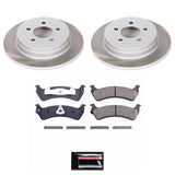 Power Stop 03-05 Ford Explorer Sport Trac Rear Semi-Coated Rotor Kit