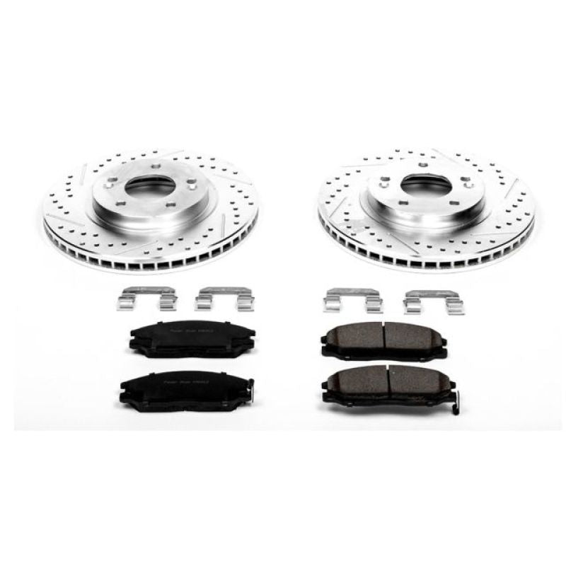 Power Stop 01-06 Hyundai Santa Fe Front Z23 Evolution Sport Brake Kit PowerStop