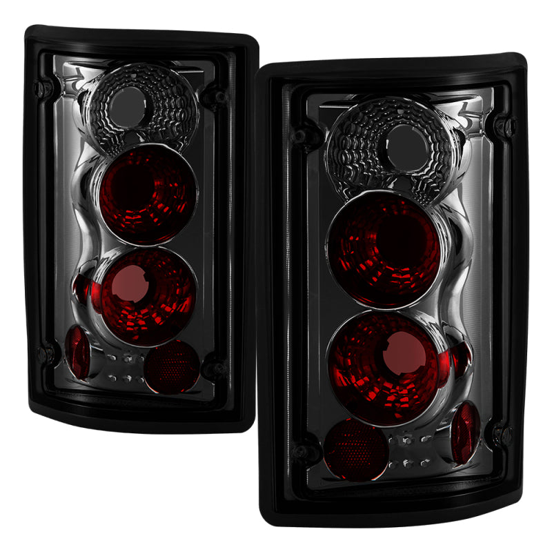 Spyder Ford Excursion 00-06/Econoline 150/250/350/450/550 95-06 Euro Tail Lights Smk ALT-YD-FEC00-SM SPYDER