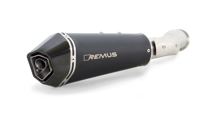 Remus 2018 KTM 790 Duke 77 kW (Euro 4) Hypercone Black Slip On w/Heat Shield Remus