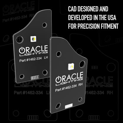 Oracle 21-22 Ford F-150 ColorSHIFT RGB+W Fog Light DRL Upgrade Kit w/ No Controller ORACLE Lighting