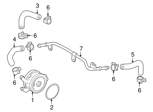 Genuine OEM Honda Oil Cooler O-Ring 62.4 x 3.1 Base (91316-PE7-730) X1