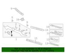 Load image into Gallery viewer, OEM HONDA Grille-Emblem badge name plate Nut (90301-ST0-003) X1