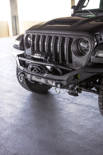 DV8 Offroad 07-18 Jeep Wrangler JK / 18-23 Wrangler JL / 20-23 Gladiator JT MTO Series Front Bumper DV8 Offroad