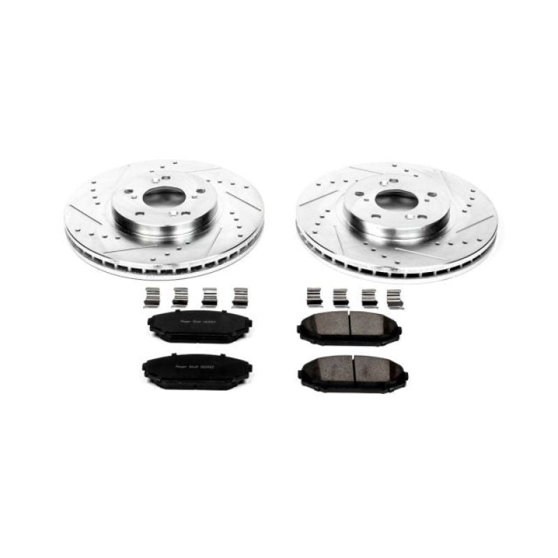 Power Stop 01-02 Acura MDX Front Z23 Evolution Sport Brake Kit PowerStop