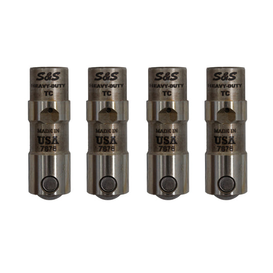 S&S Cycle 99-17 BT/2000+ XL Heavy Duty Standard Hydraulic Tapper Roller Set - 4 Pack