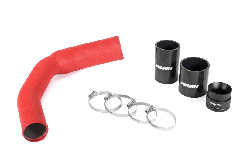 Perrin 2022+ Subaru WRX Charge Pipe - Red Perrin Performance