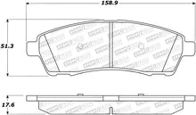 Load image into Gallery viewer, StopTech Premium Ceramic Brake Pads - 308.07570