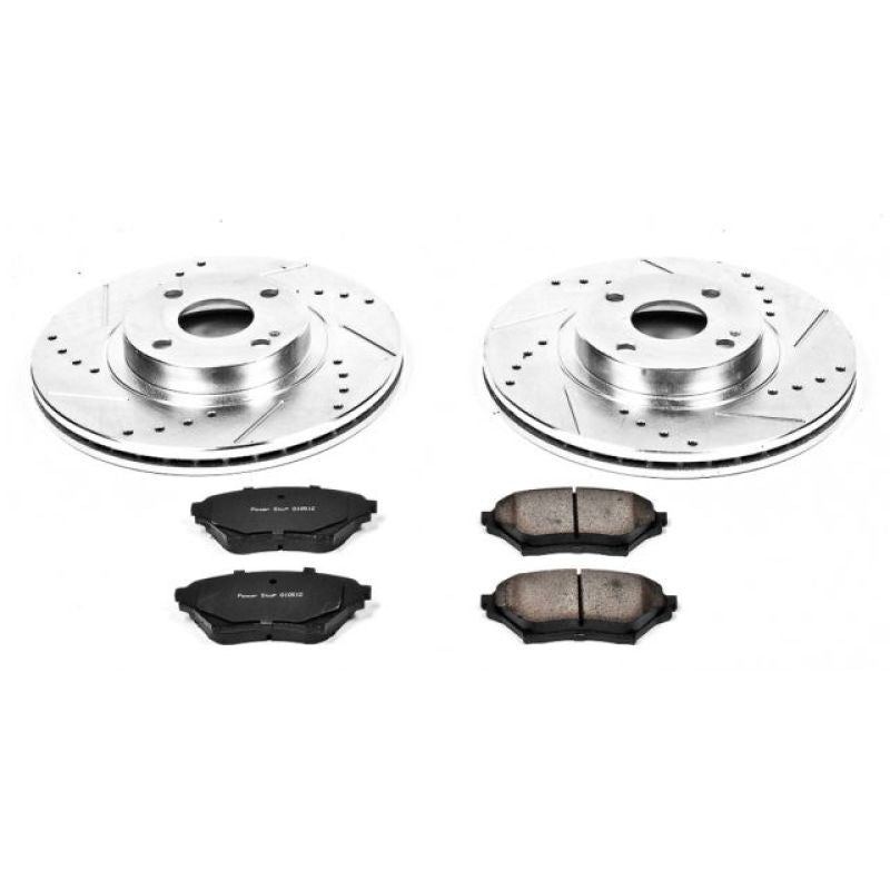 Power Stop 01-05 Mazda Miata Front Z23 Evolution Sport Brake Kit PowerStop