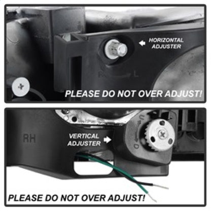 Spyder GMC Sierra 1500/2500/3500 99-06 V2 Projector Headlights - DRL - Chrome PRO-YD-CDE00V2-LB-C SPYDER