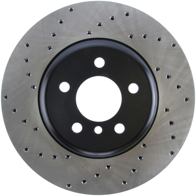 StopTech 11-15 BMW 535i/535xi/ 12-15 640i Front Right Drilled Sport Brake Rotor Stoptech