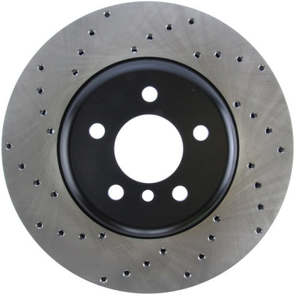 StopTech 11-15 BMW 535i/535xi/ 12-15 640i Front Right Drilled Sport Brake Rotor Stoptech