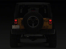 Load image into Gallery viewer, Raxiom 07-18 Jeep Wrangler JK Axial Series Lux LED Tail Lights- Blk Housing (Clear Lens)