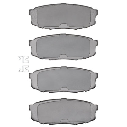 R1 07-22 Toyota Tundra Rear Semi Met Brake Pads