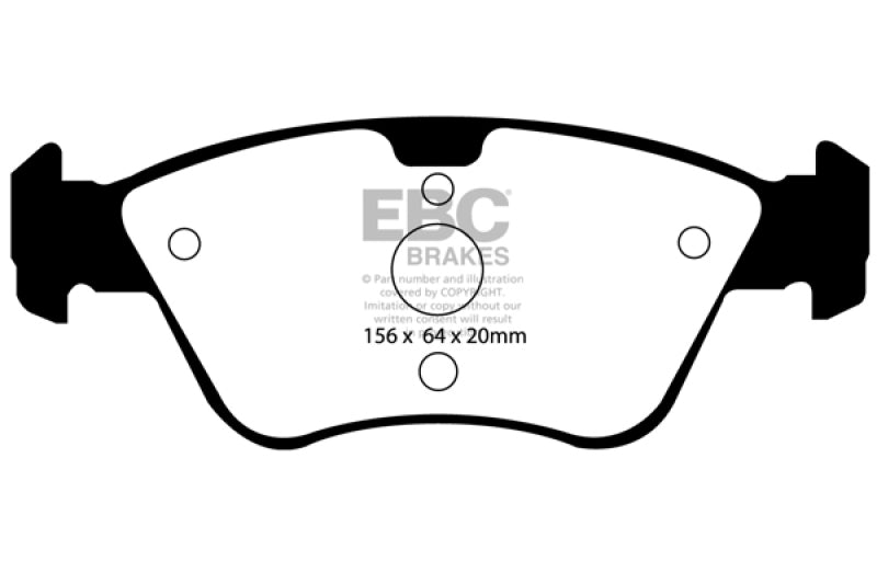 EBC GreenStuff Front Brake Pads - DP21075 EBC
