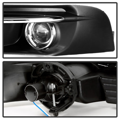 Spyder Chrysler 200 2011-2014 OEM Fog Light W/Universal Switch- Clear FL-C20011-C SPYDER
