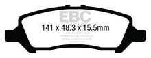 Load image into Gallery viewer, EBC Ultimax2 Rear Brake Pads - UD1647