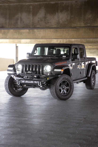 DV8 Offroad 07-18 Jeep Wrangler JK / 18-23 Wrangler JL / 20-23 Gladiator JT MTO Series Front Bumper DV8 Offroad