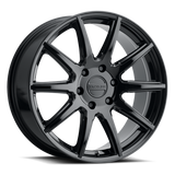 Raceline 159B Spike 18x8in / 6x139.7 BP / 35mm Offset / 106.1mm Bore - Gloss Black Wheel