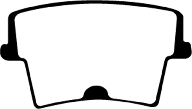 EBC YellowStuff Rear Brake Pads - DP41722R EBC