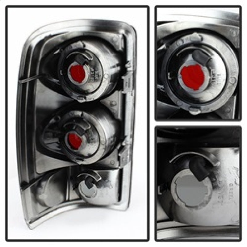 Spyder Chevy Suburban/Tahoe 1500/2500 00-06 Euro Style Tail Lights Black Smoke ALT-YD-CD00-BSM SPYDER