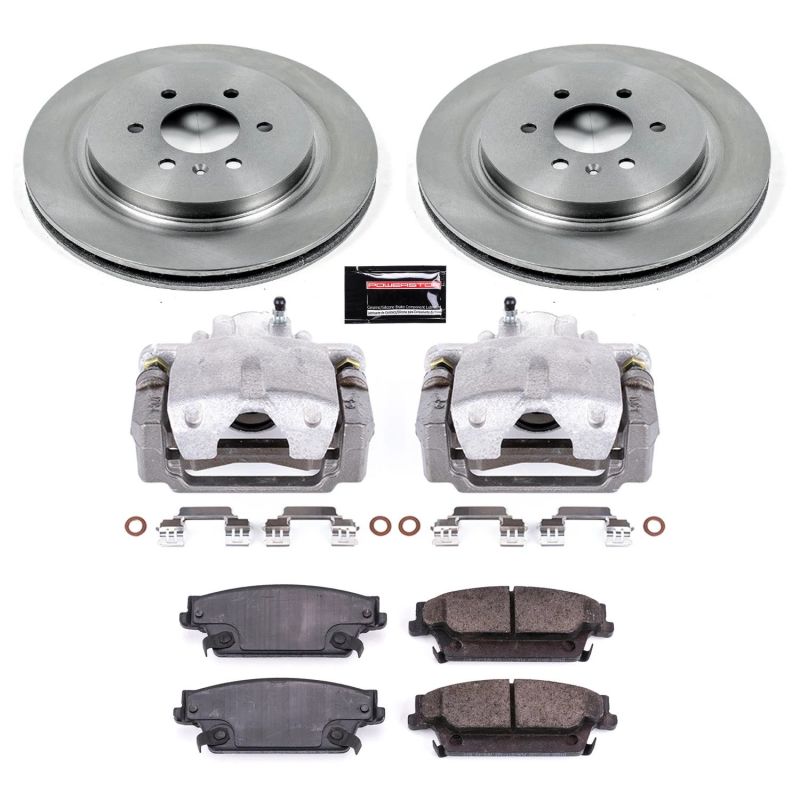 Power Stop 04-09 Cadillac SRX Rear Autospecialty Brake Kit w/Calipers PowerStop