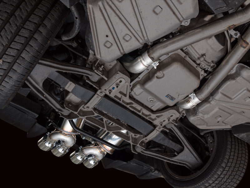 AWE Tuning 05-07 C6 Chevrolet Corvette 6.0L Touring Edition Axleback Exhaust w/ Chrome Silver Tips
