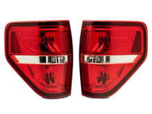 Load image into Gallery viewer, Raxiom 09-14 Ford F-150 Styleside Tail Lights- Chrome Housing - Red/Clear Lens