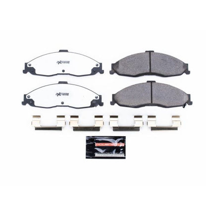 Power Stop 98-02 Chevrolet Camaro Front Z26 Extreme Street Brake Pads w/Hardware PowerStop