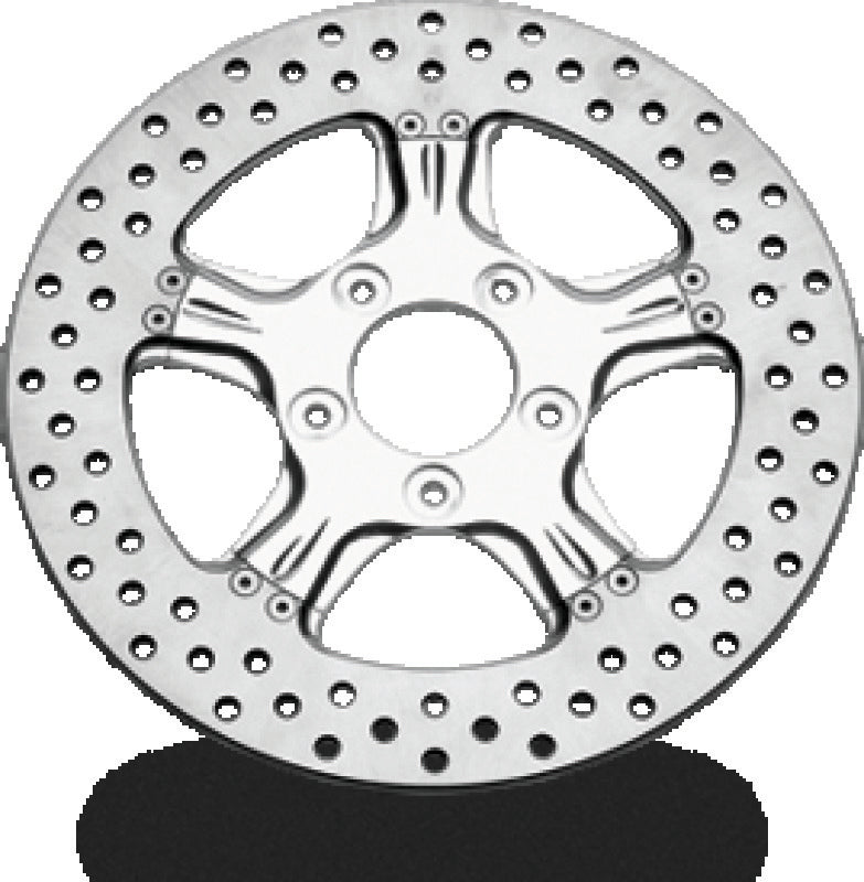 Performance Machine Disc/Carr 11.5 Wrath Rr - Chrome