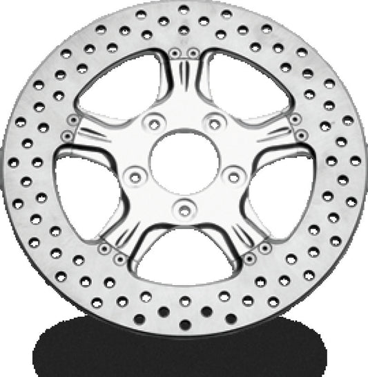 Performance Machine Disc/Carr 11.5 Wrath Rr - Chrome