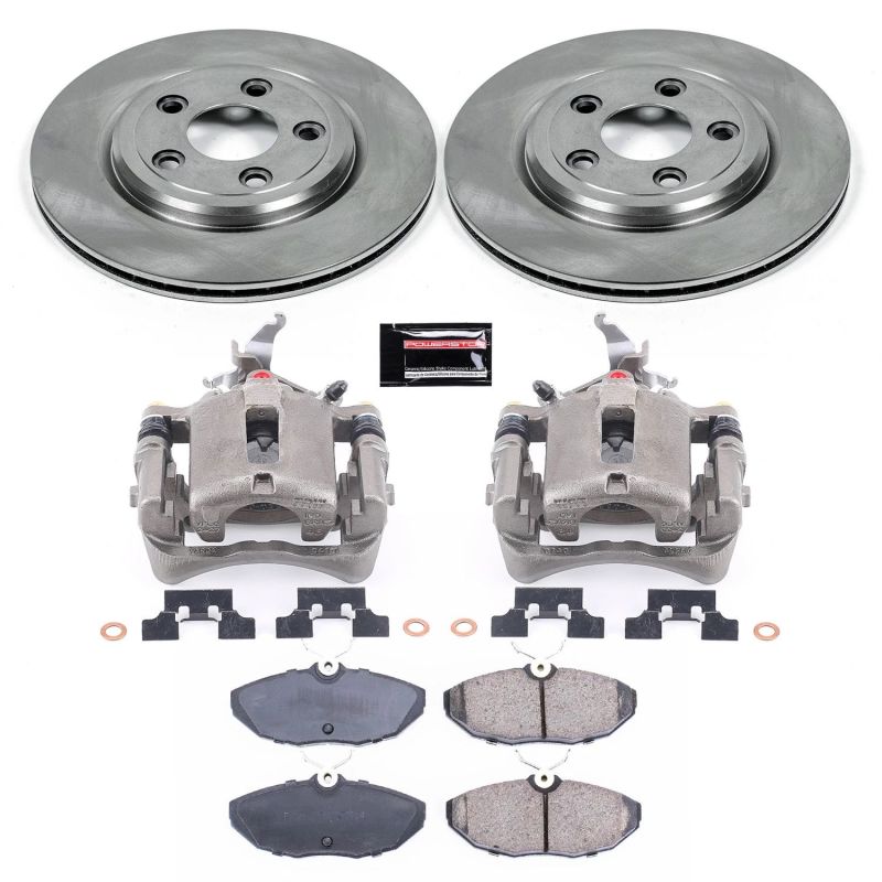 Power Stop 2005 Jaguar Vanden Plas Rear Autospecialty Brake Kit w/Calipers PowerStop