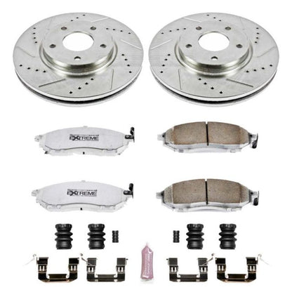 Power Stop 03-04 Infiniti M45 Front Z26 Street Warrior Brake Kit PowerStop