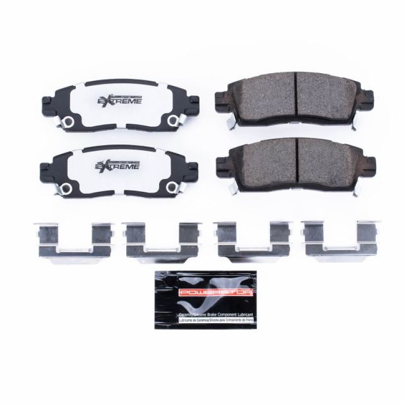 Power Stop 08-17 Buick Enclave Rear Z26 Extreme Street Brake Pads w/Hardware PowerStop