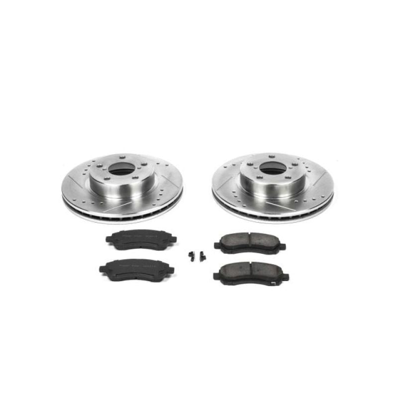 Power Stop 97-01 Subaru Impreza Front Z23 Evolution Sport Brake Kit