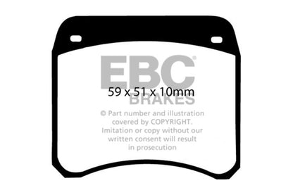 EBC GreenStuff Front Brake Pads - DP2128 EBC