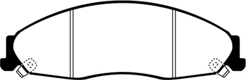 EBC GreenStuff Front Brake Pads - DP21645 EBC