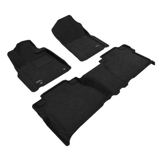 3D MAXpider ELEGANT 1st & 2nd Row Floor Mats for 2012-2013 Tundra Double Cab - L1TY14904709