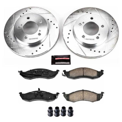 Power Stop 93-02 Mercury Villager Front Z23 Evolution Sport Brake Kit PowerStop